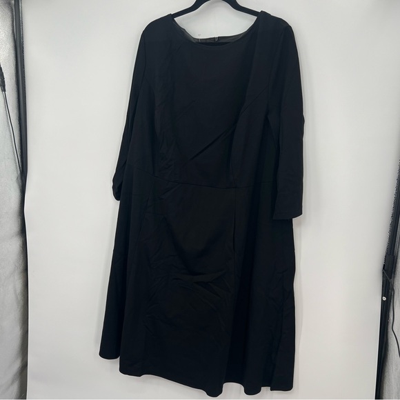 NWT Basler Women A-Line Black Mini Dress Plus Size  2X - Picture 6 of 9